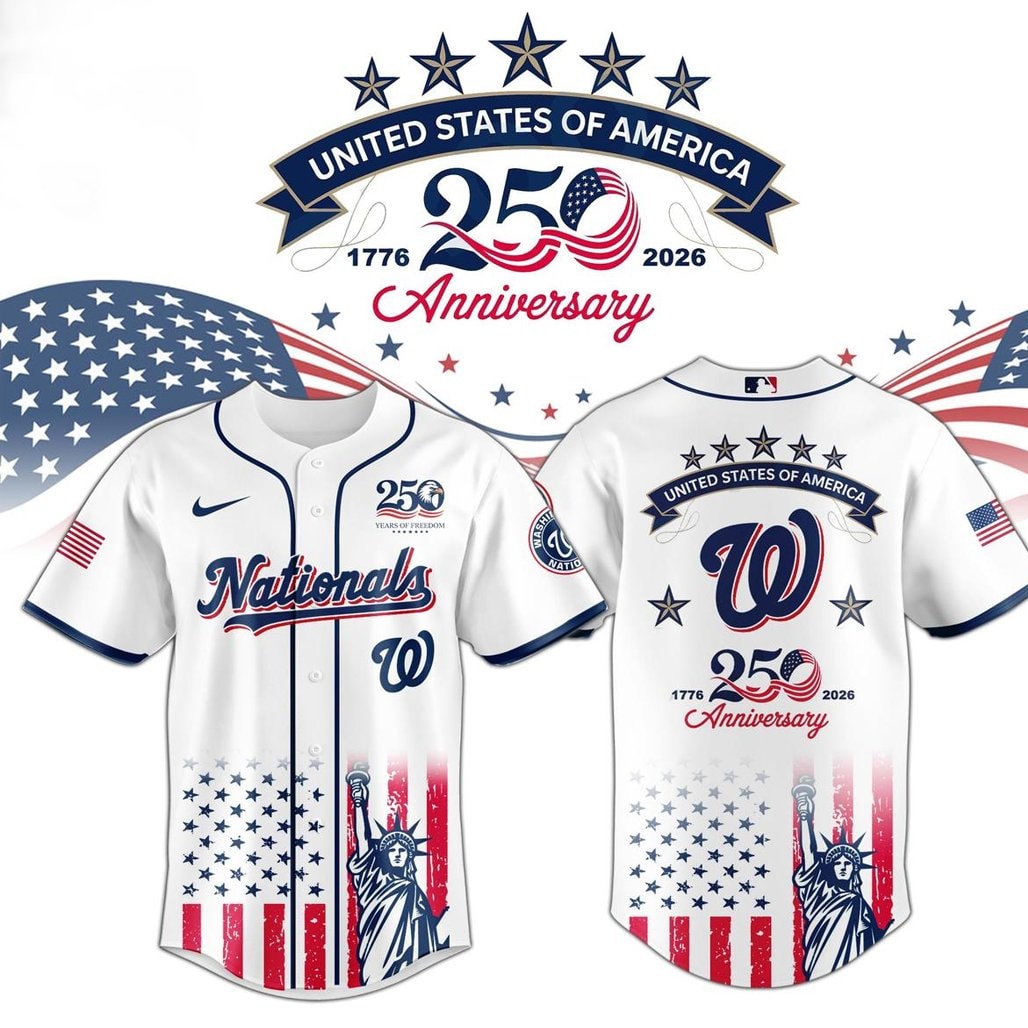 Baseball Team x America’s 250th Anniversary 2026 Baseball Jersey