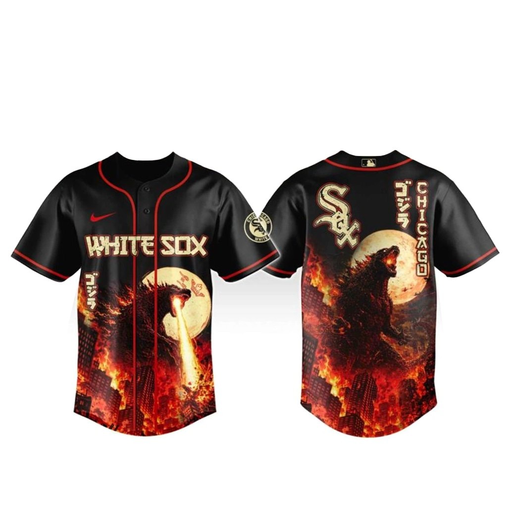 Baseball Team x Godzilla King of Monsters Baseball Jersey