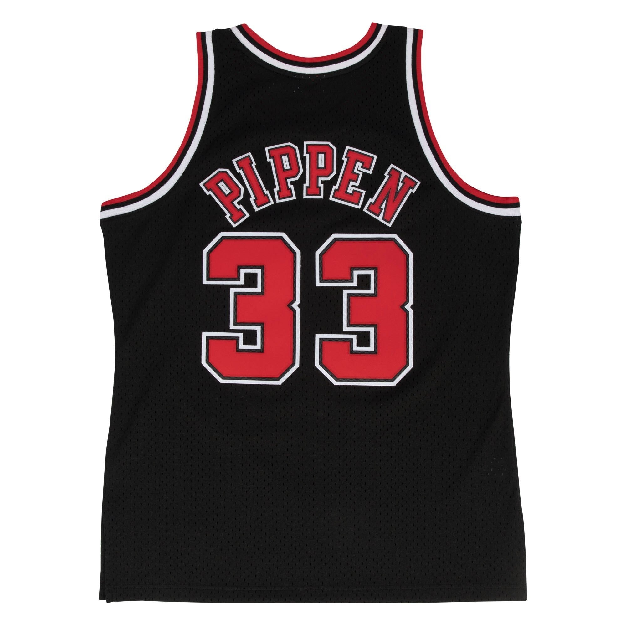 Chicago Bulls Scottie Pippen 1997-98 Hardwood Classics Alternate Swingman Jersey Mitchell & Ness Black Mens