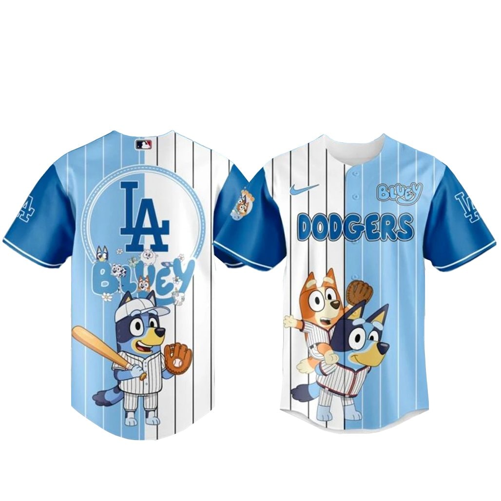 Baseball Team x Bluey Fans Baseball Jersey