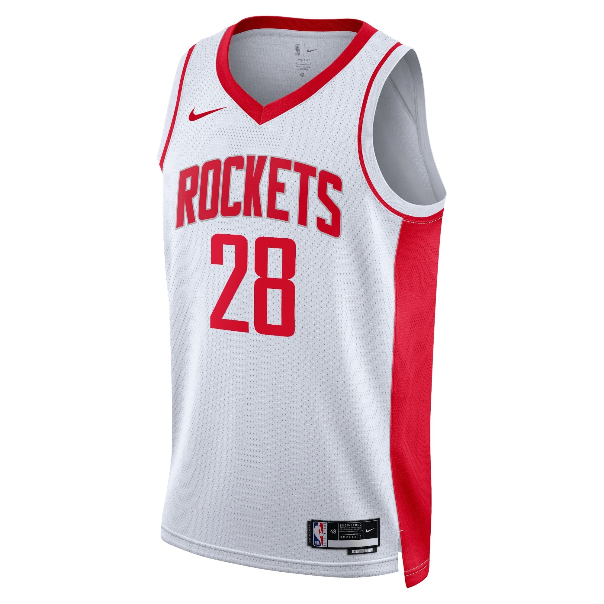 Houston Rockets Association Edition Swingman Jersey White Alperen Sengun Unisex