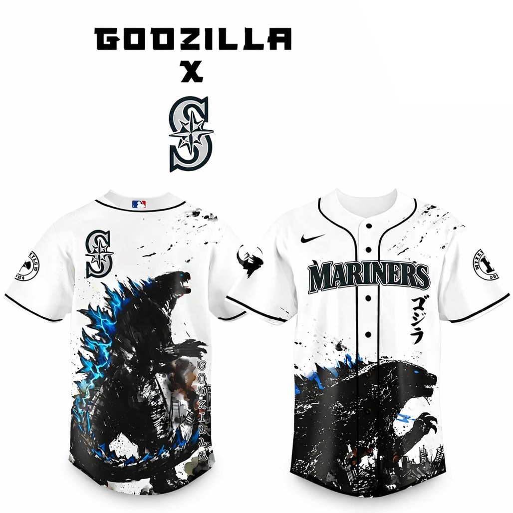 Baseball Team x Godzilla Monster Baseball Jersey