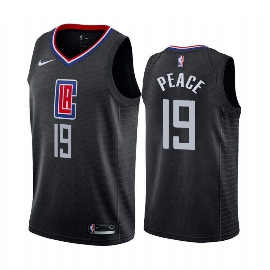 Men's Rodney McGruder Peace Clippers State Jersey Multicolor S-3XL