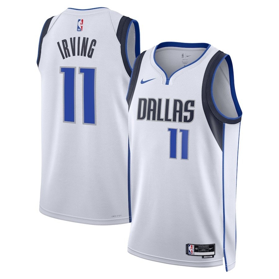 Kyrie Irving 11 Dallas Mavericks Unisex Swingman Jersey Association Edition White