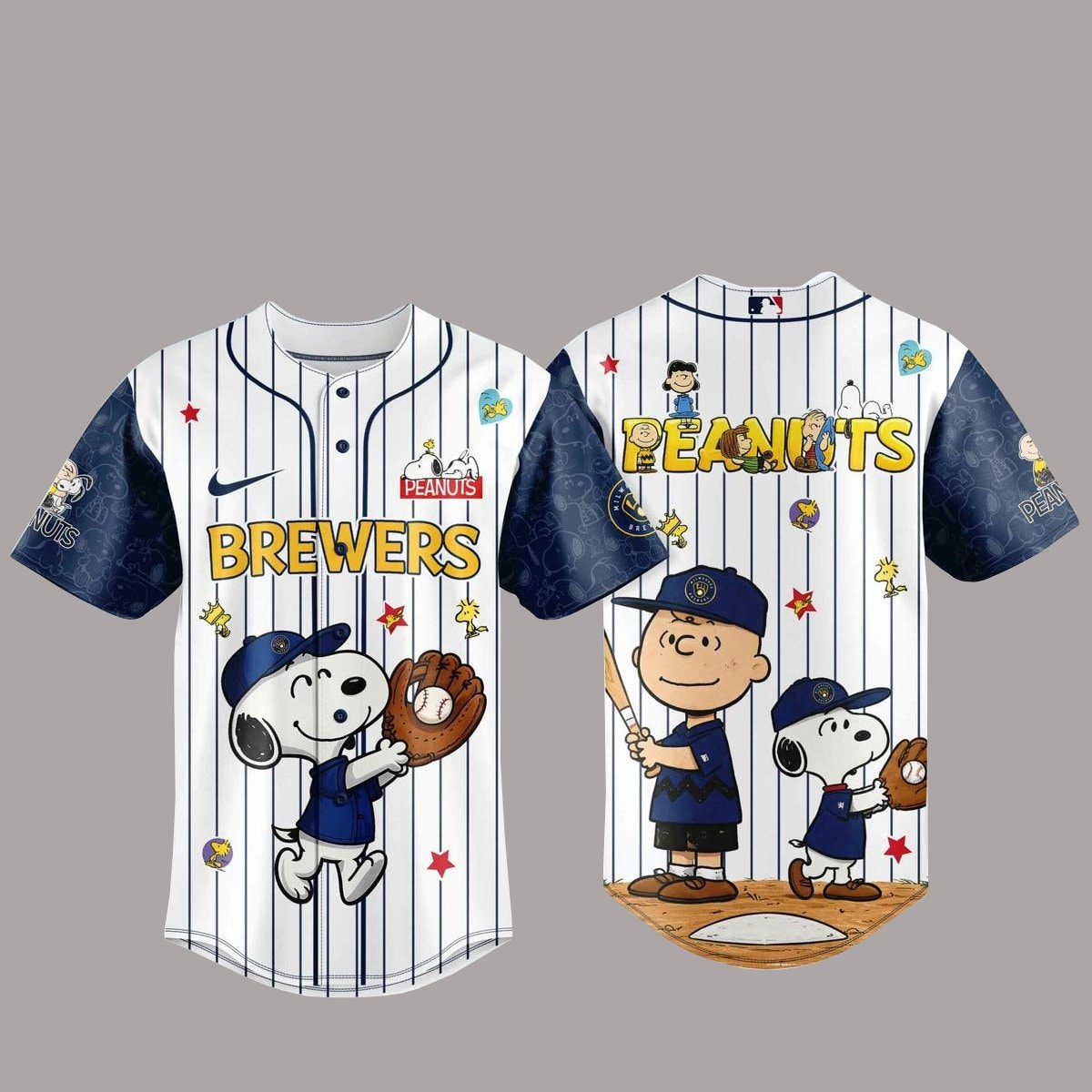 Baseball Team x Peanuts Night Baseball Jersey 2026