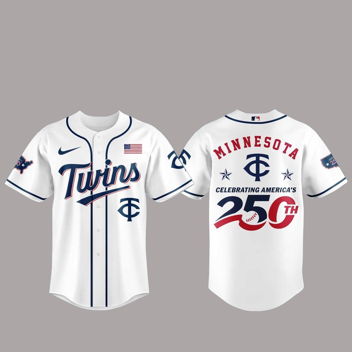 Baseball Team America 250th Anniversary Of USA 2026 Baseball Jersey