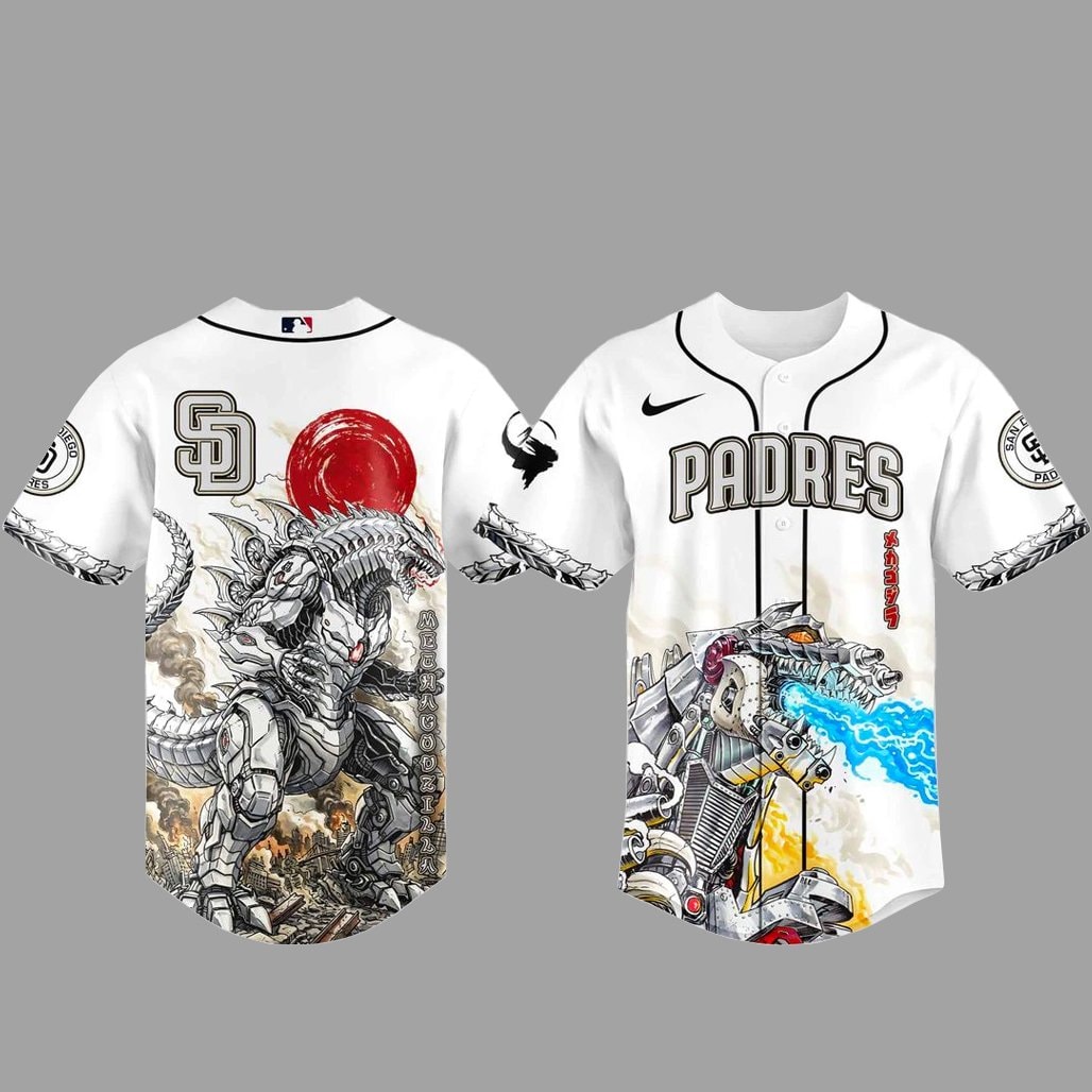 Baseball Team x MechaGodzilla Monster Baseball Jersey