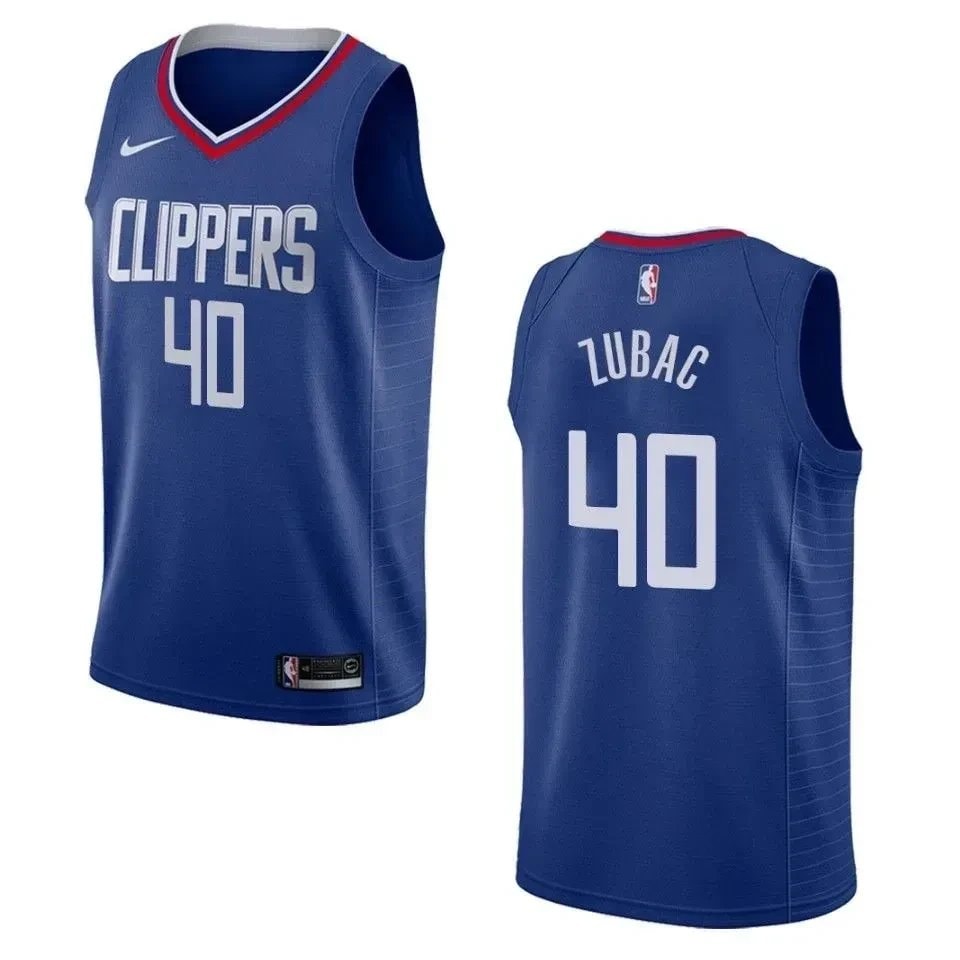 Men's Los Angeles Clippers Ivica Zubac #40 Icon Swingman Jersey Blue