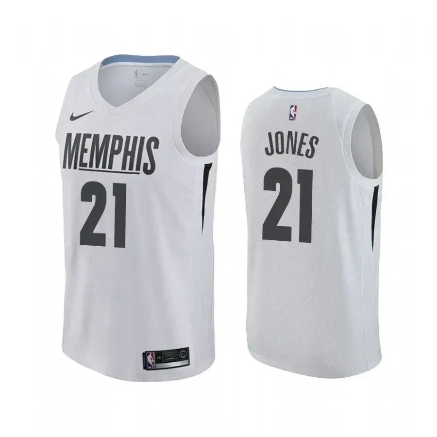 Men's Tyus Jones MLK Day Grizzlies Honor King Jersey White