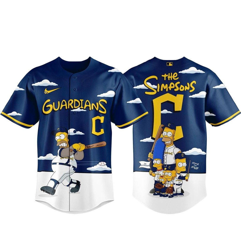Baseball Team x The Simpsons 2026 Major Gameday Baseball Jersey