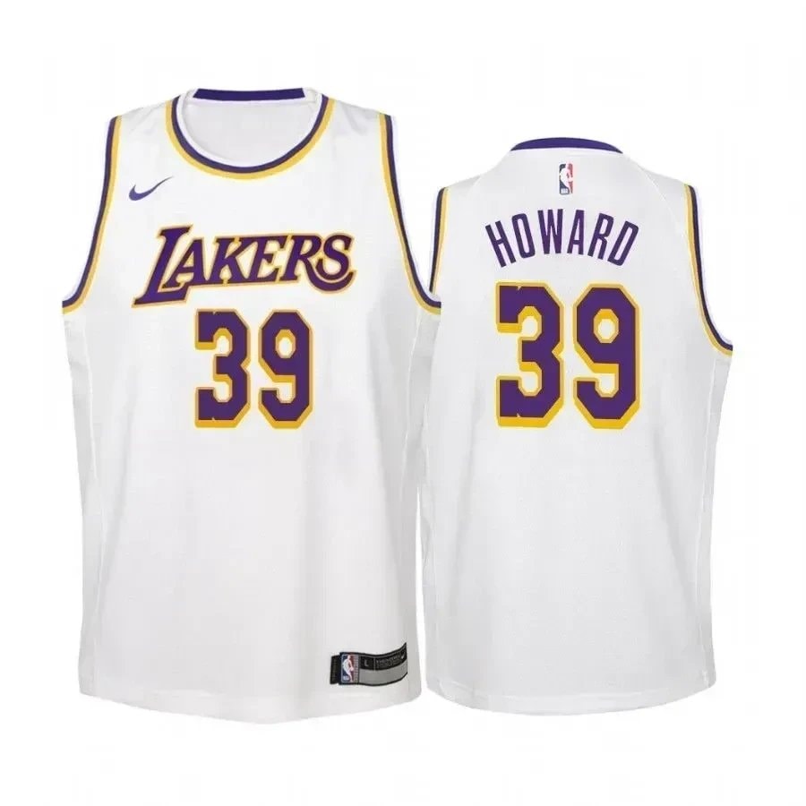 Youth Dwight Howard Basketball Team Association Jersey - White