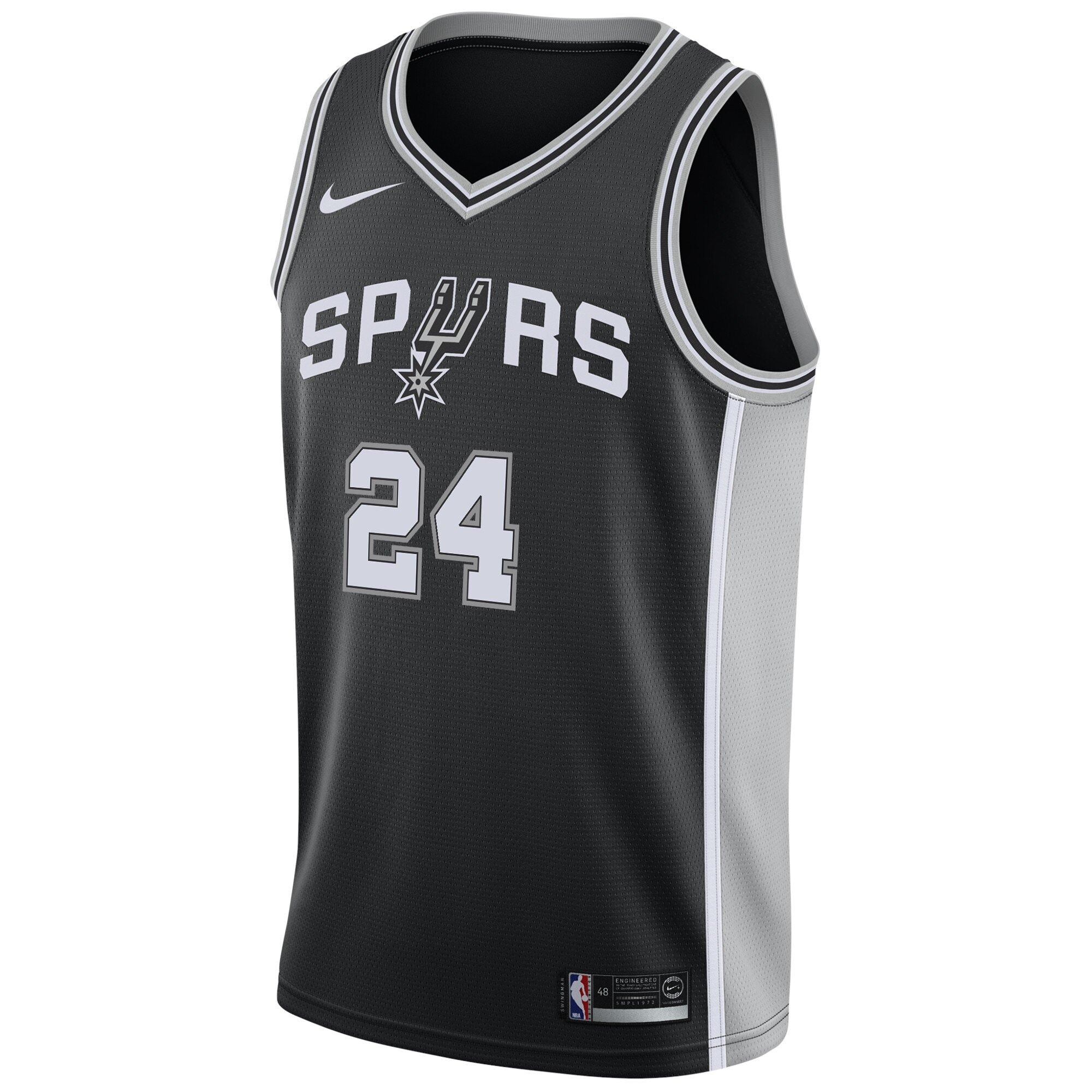 San Antonio Spurs Icon Swingman Jersey Devin Vassell Mens - Multicolor