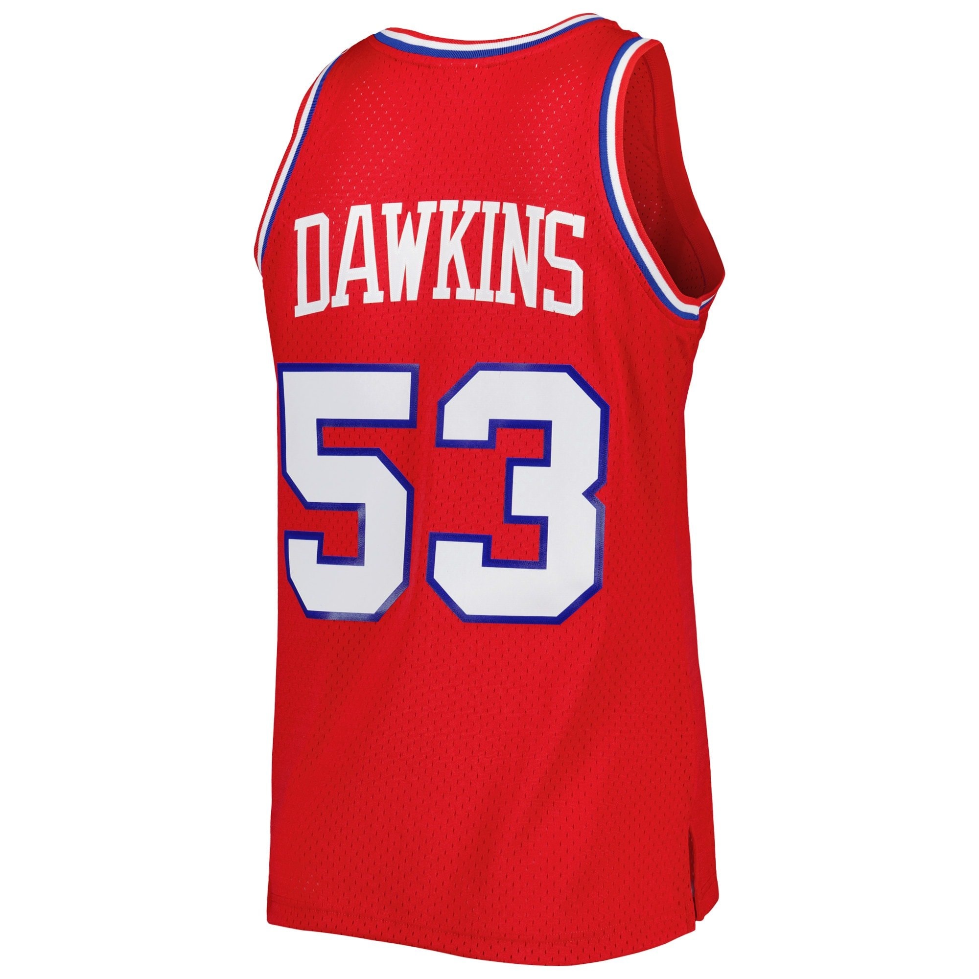 Men's Mitchell & Ness Darryl Dawkins Red Philadelphia 76ers 1979/80 Hardwood Classics Swingman Jersey