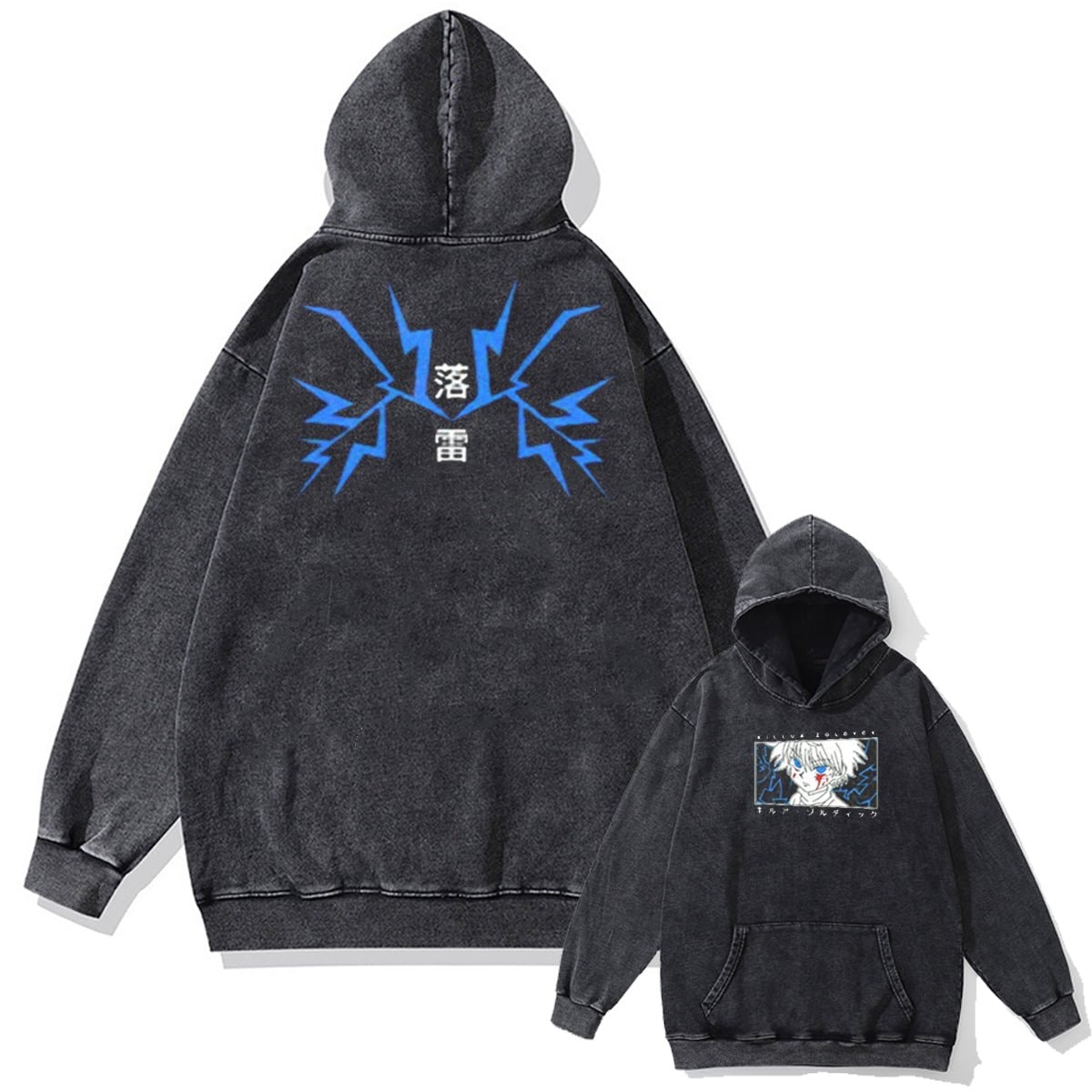 Killua "Assassin Mode" Vintage Hoodie