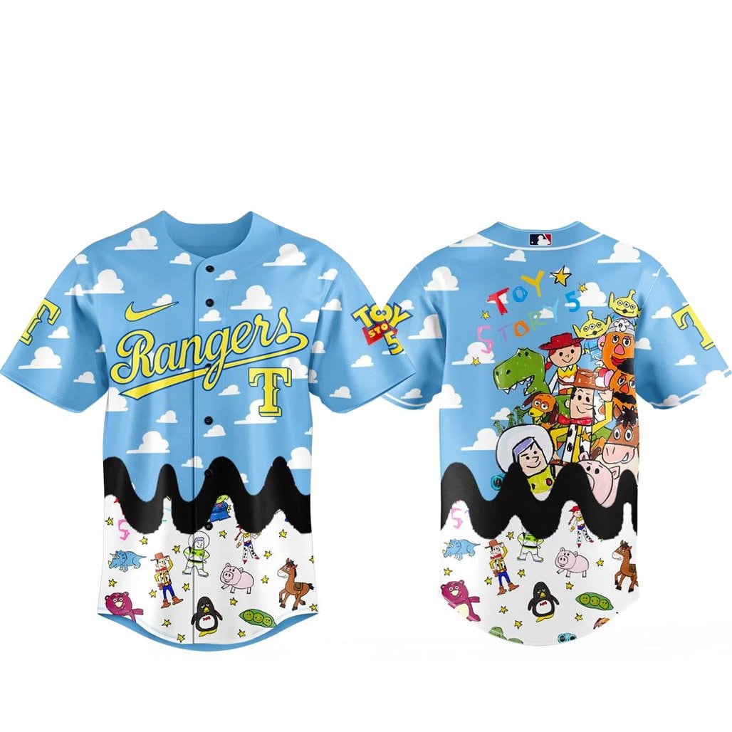 Baseball Team x Toy Story 5 Baseball Jersey Version 2