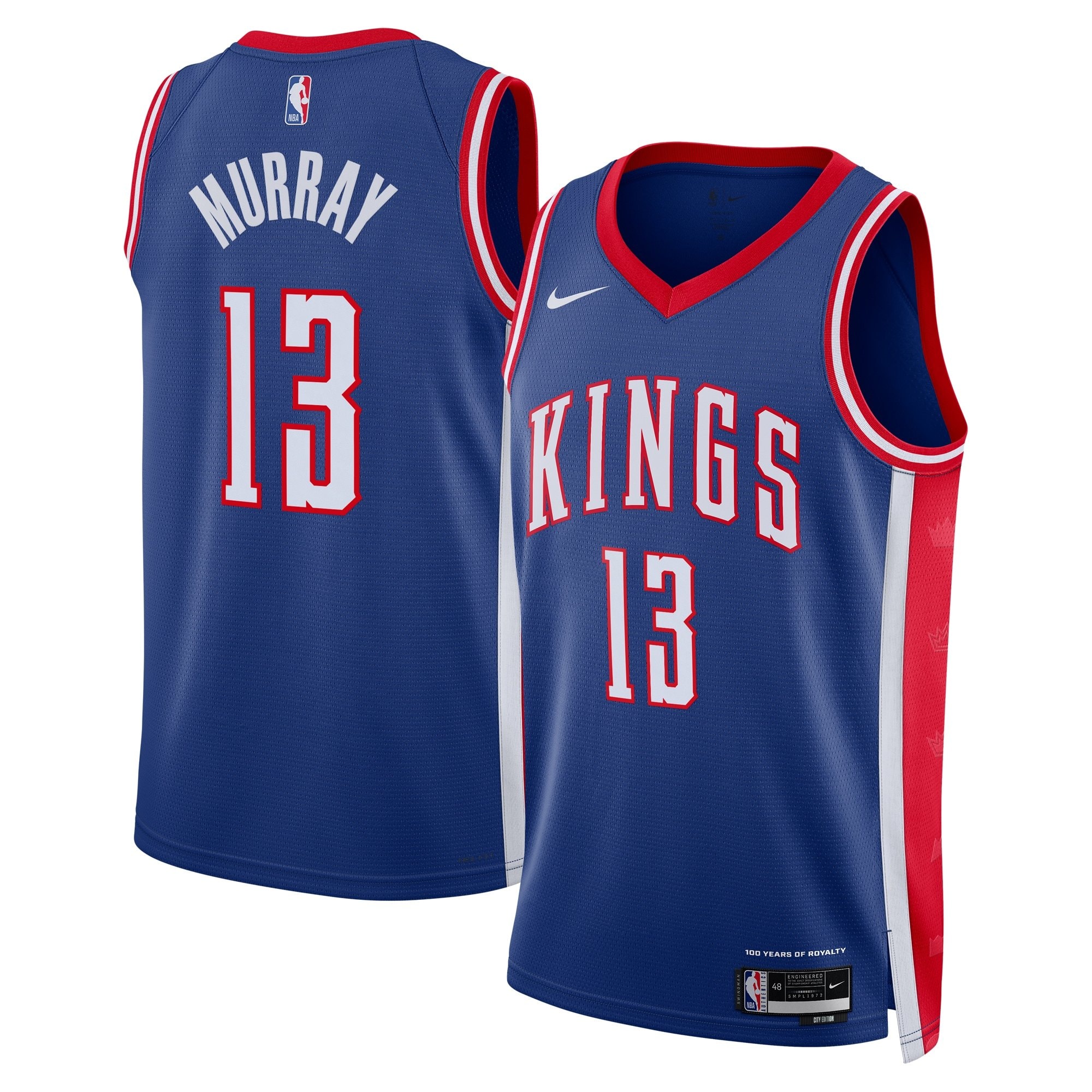 Sacramento Kings City Edition Swingman Jersey 2024 Blue Keegan Murray Unisex