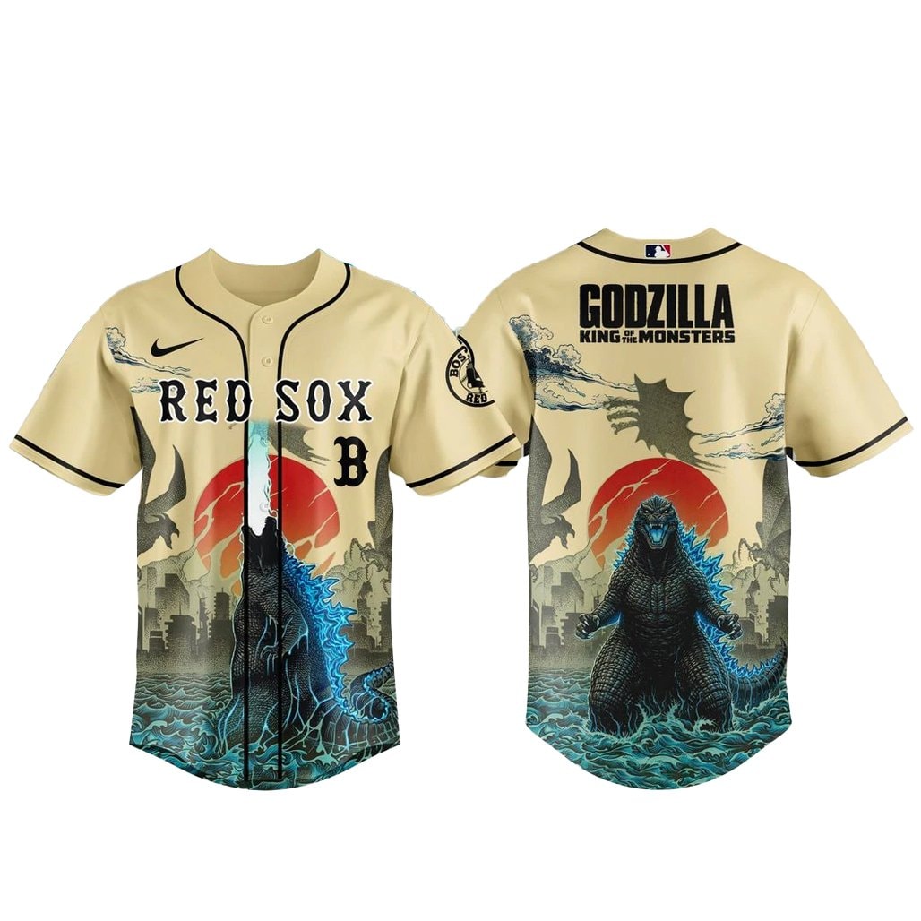 Baseball Team x Godzilla King of The Monsters Baseball Jersey