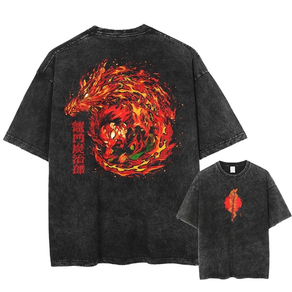 Tanjiro "Sun Breathing" Vintage T-shirt