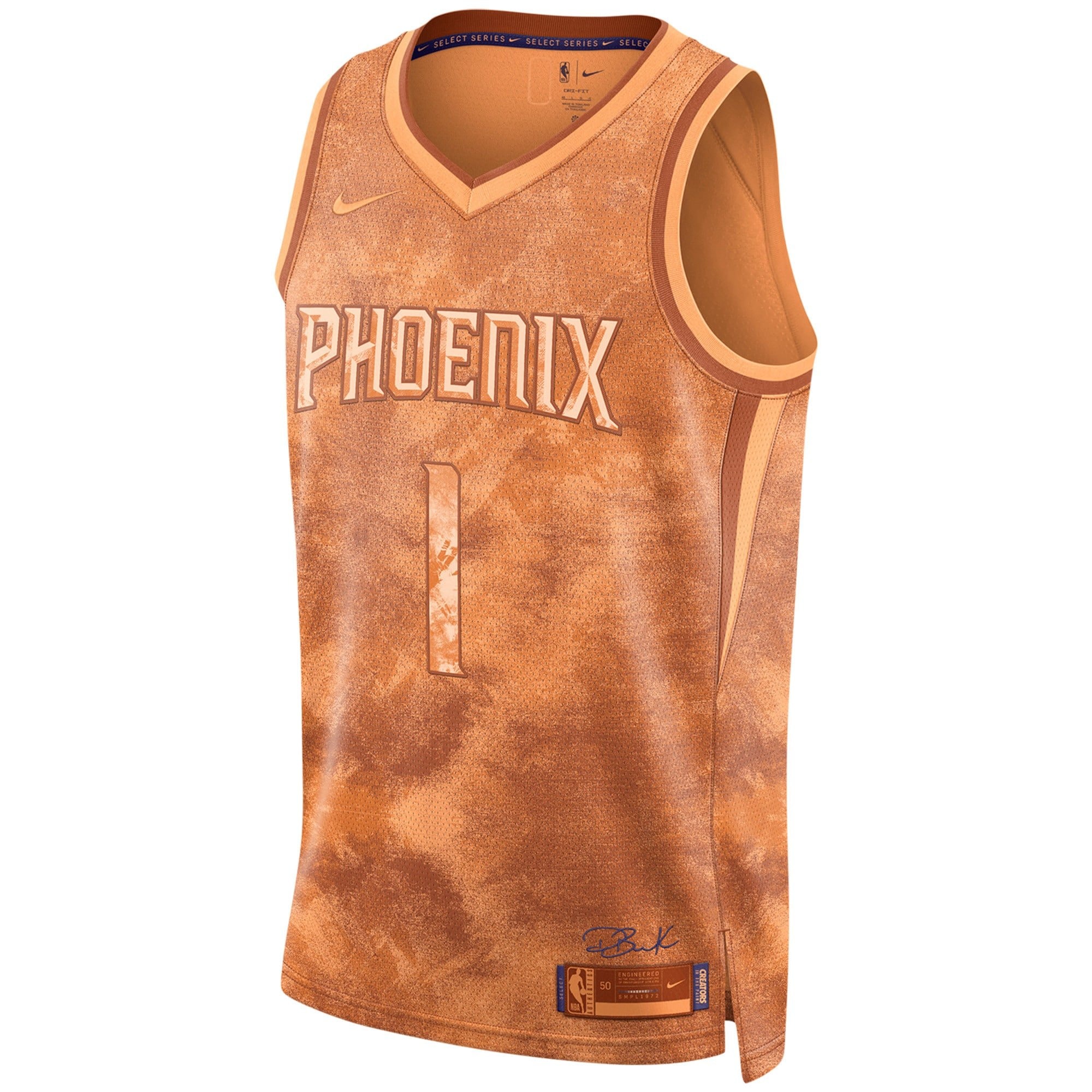 Phoenix Suns Devin Booker MVP Select Series Jersey Mens Multicolor