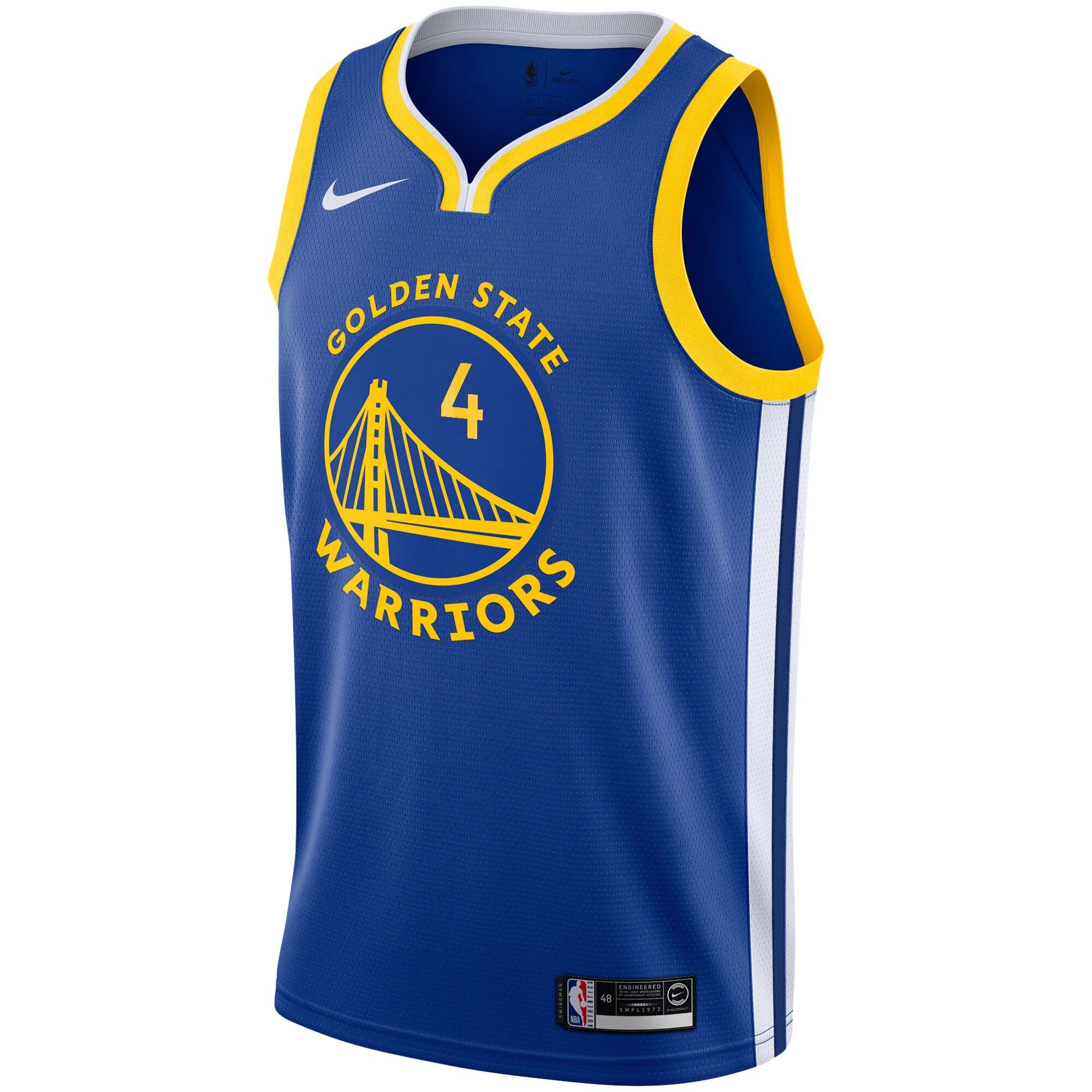 Golden State Warriors Moses Moody Youth Icon Edition Swingman Jersey Royal