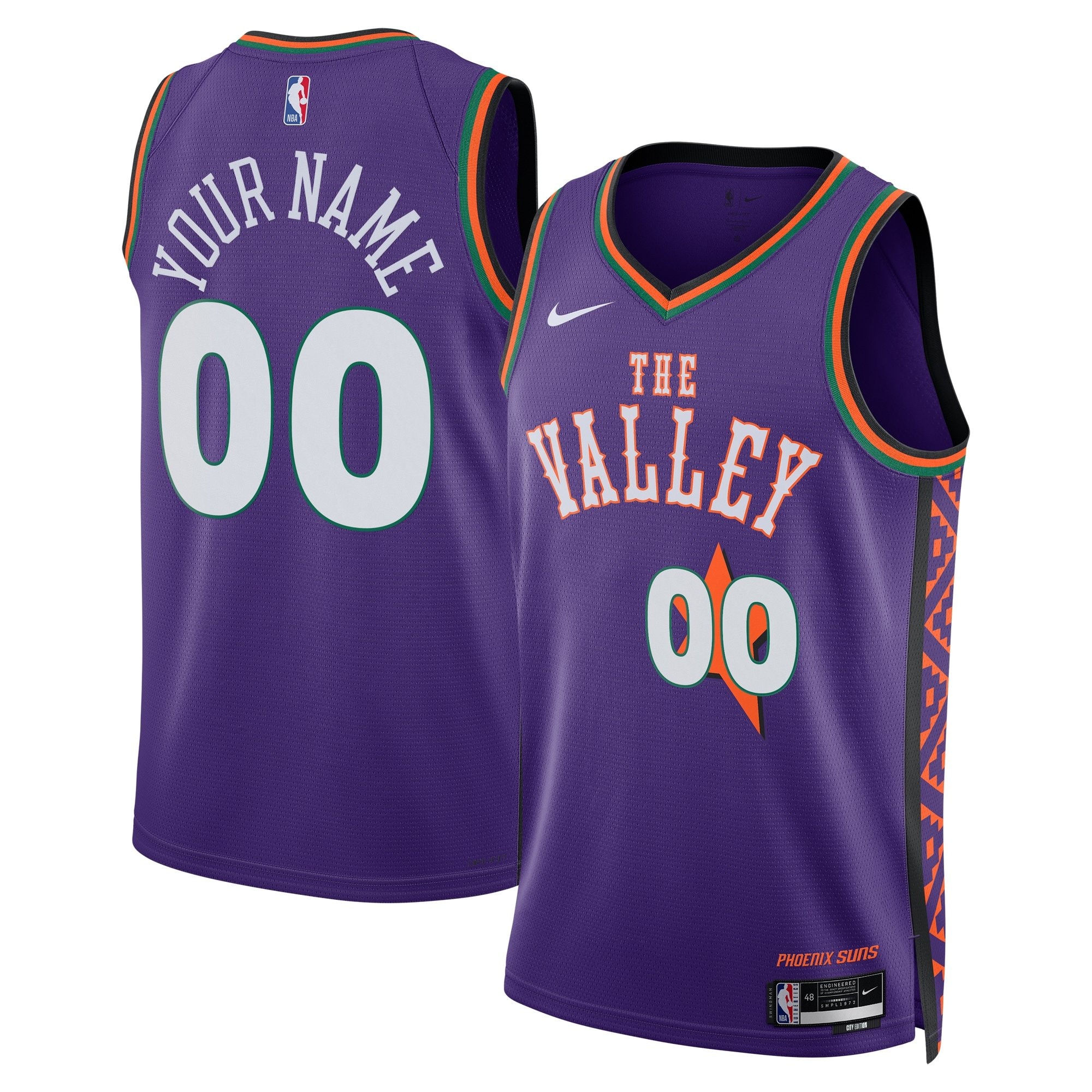 Phoenix Suns City Edition Swingman Jersey 2024 Custom Unisex Multicolor