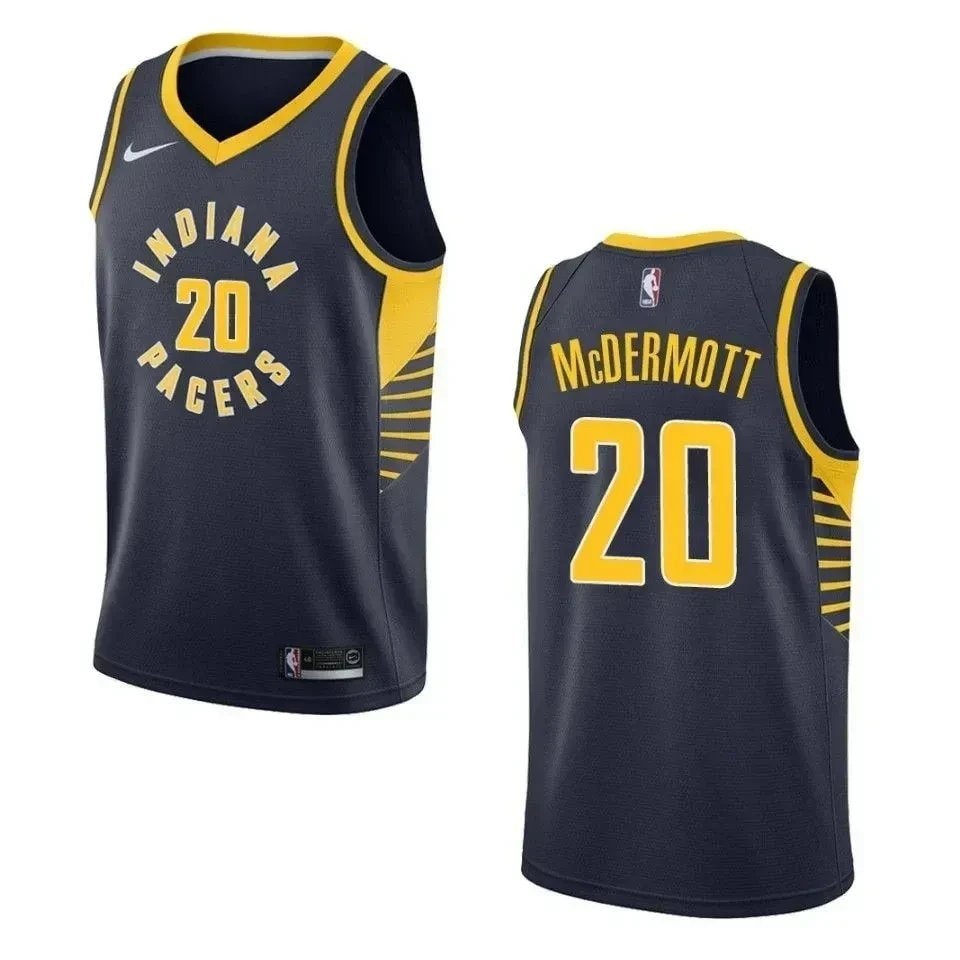 Men's Indiana Pacers Doug McDermott #20 Icon Swingman Jersey Navy