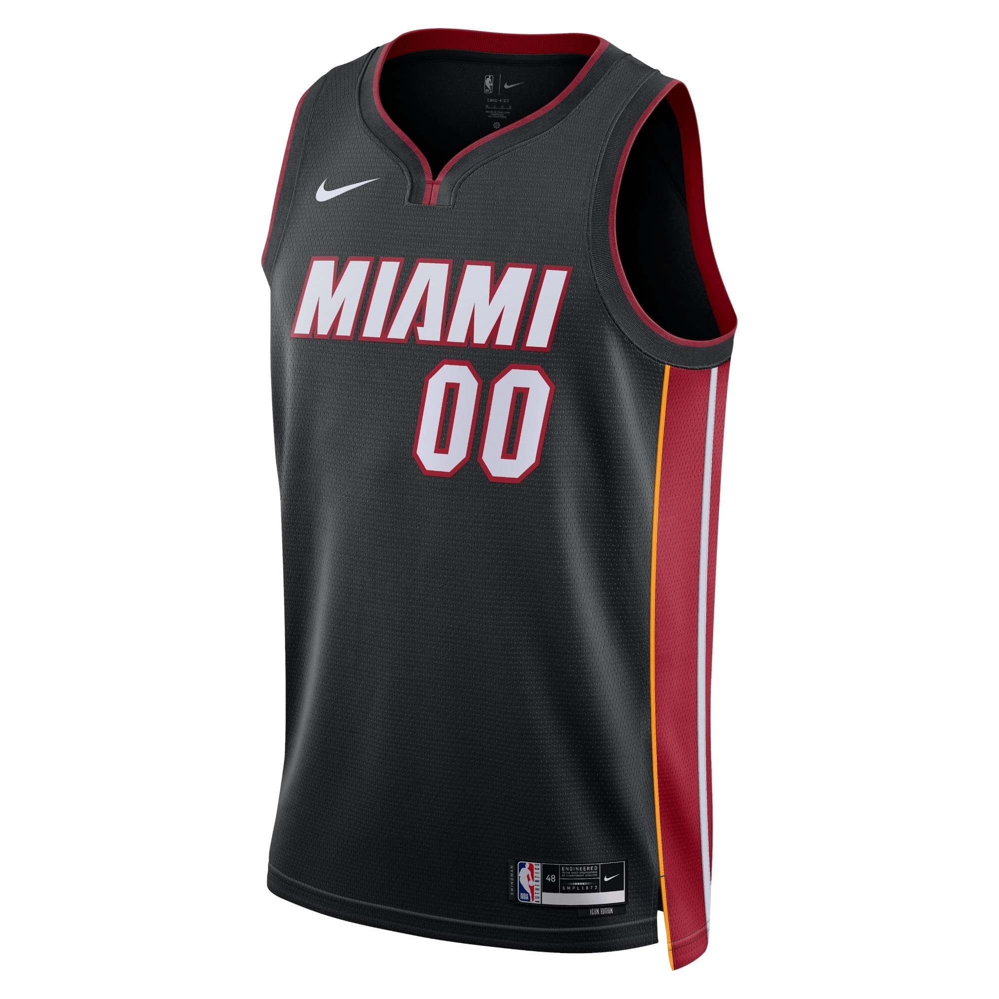 Miami Heat Icon Swingman Custom Jersey Unisex Multicolor