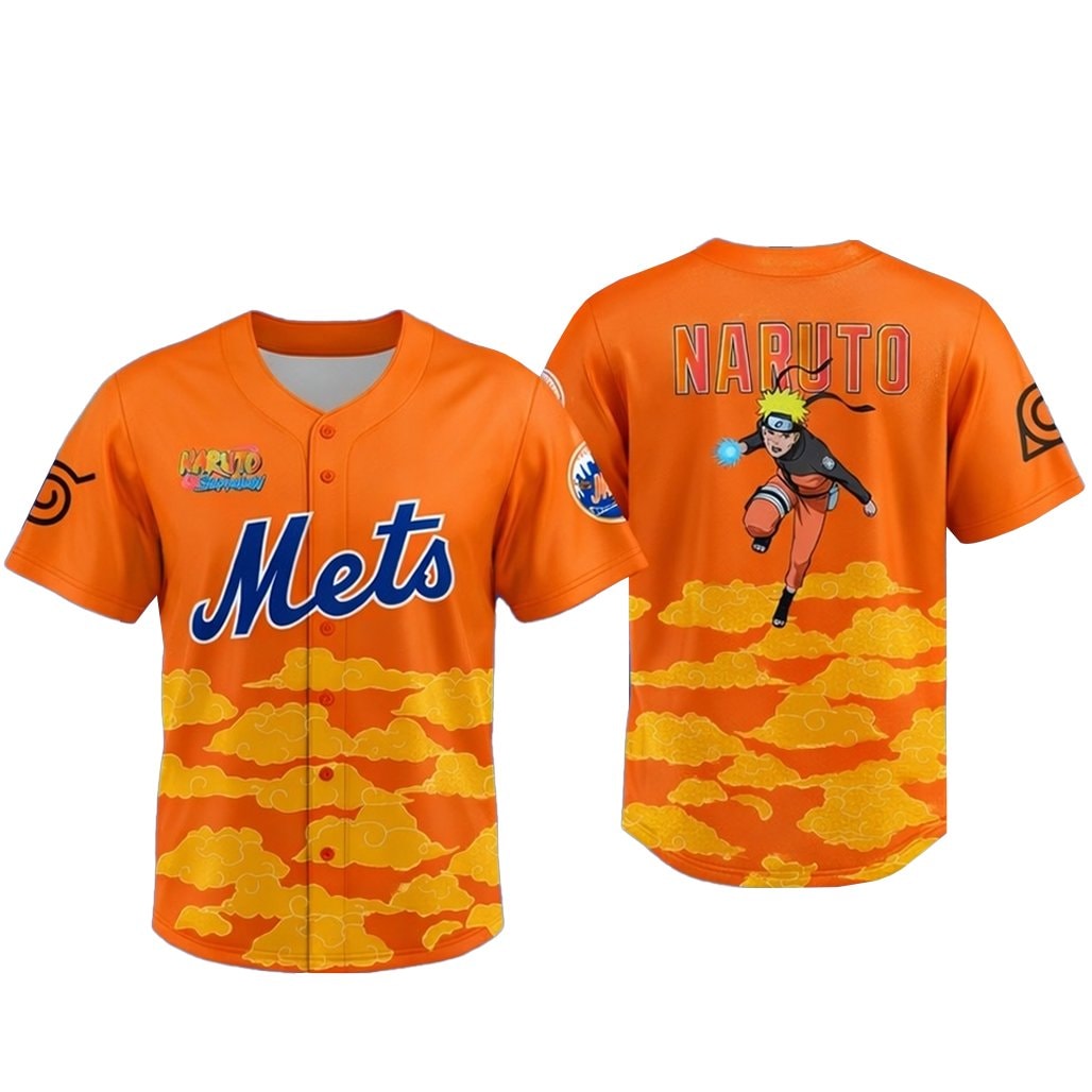 Baseball Team Naruto Shippuden Night 2026 Baseball Jersey