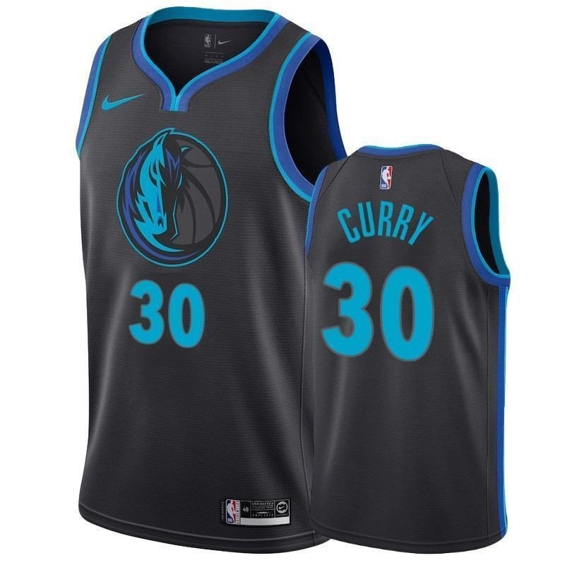 Basketball Team Seth Curry 30 City Men's Jersey
