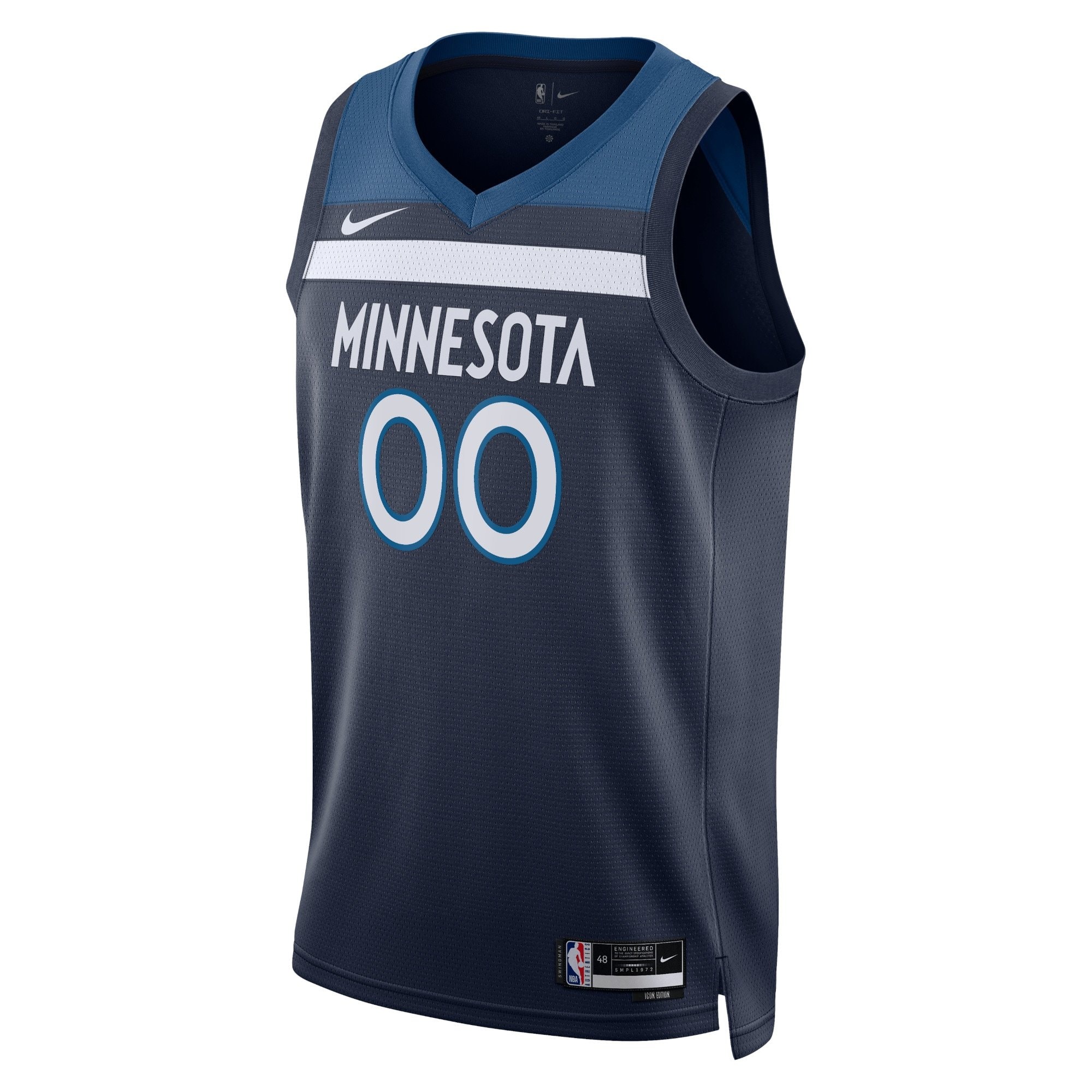 Minnesota Timberwolves Icon Swingman Custom Jersey Unisex Multicolor - Sizes S-3XL