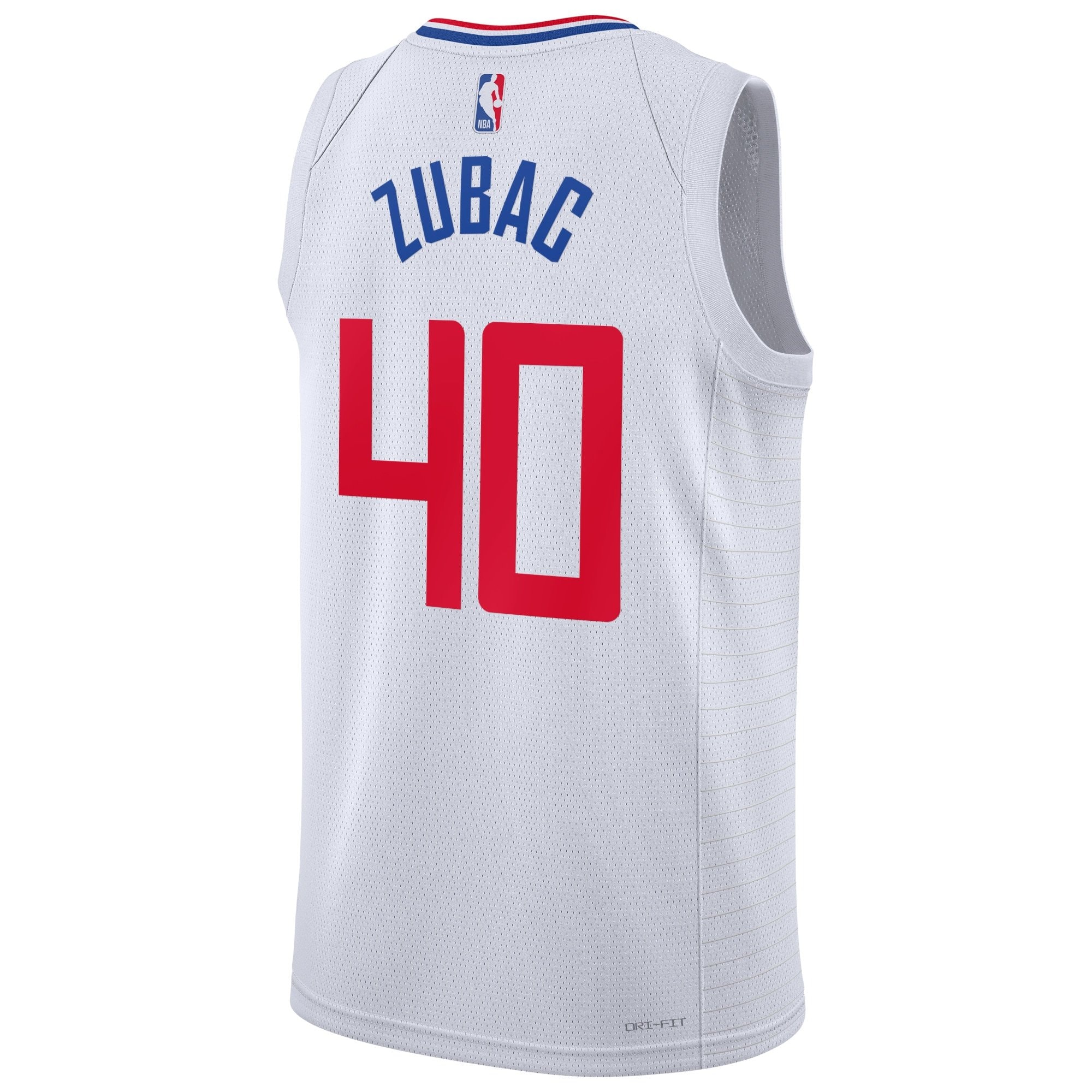 Los Angeles Clippers Association Edition Swingman Jersey White Ivica Zubac Unisex