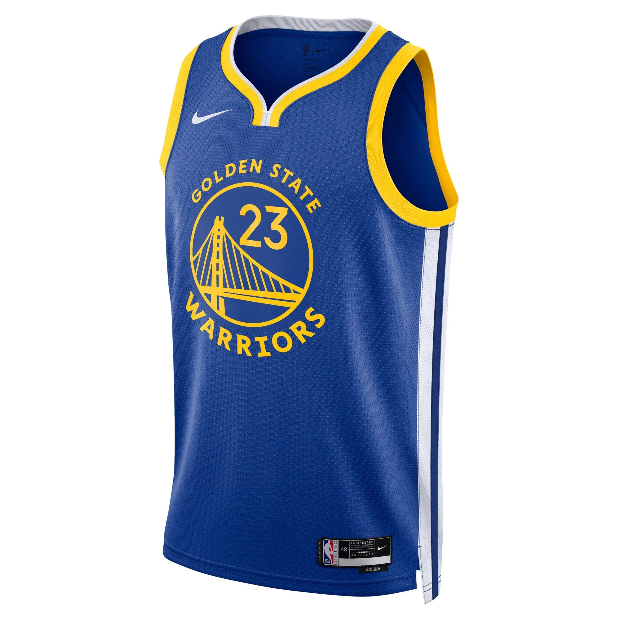 Golden State Warriors Icon Edition Swingman Jersey Royal Draymond Green Unisex