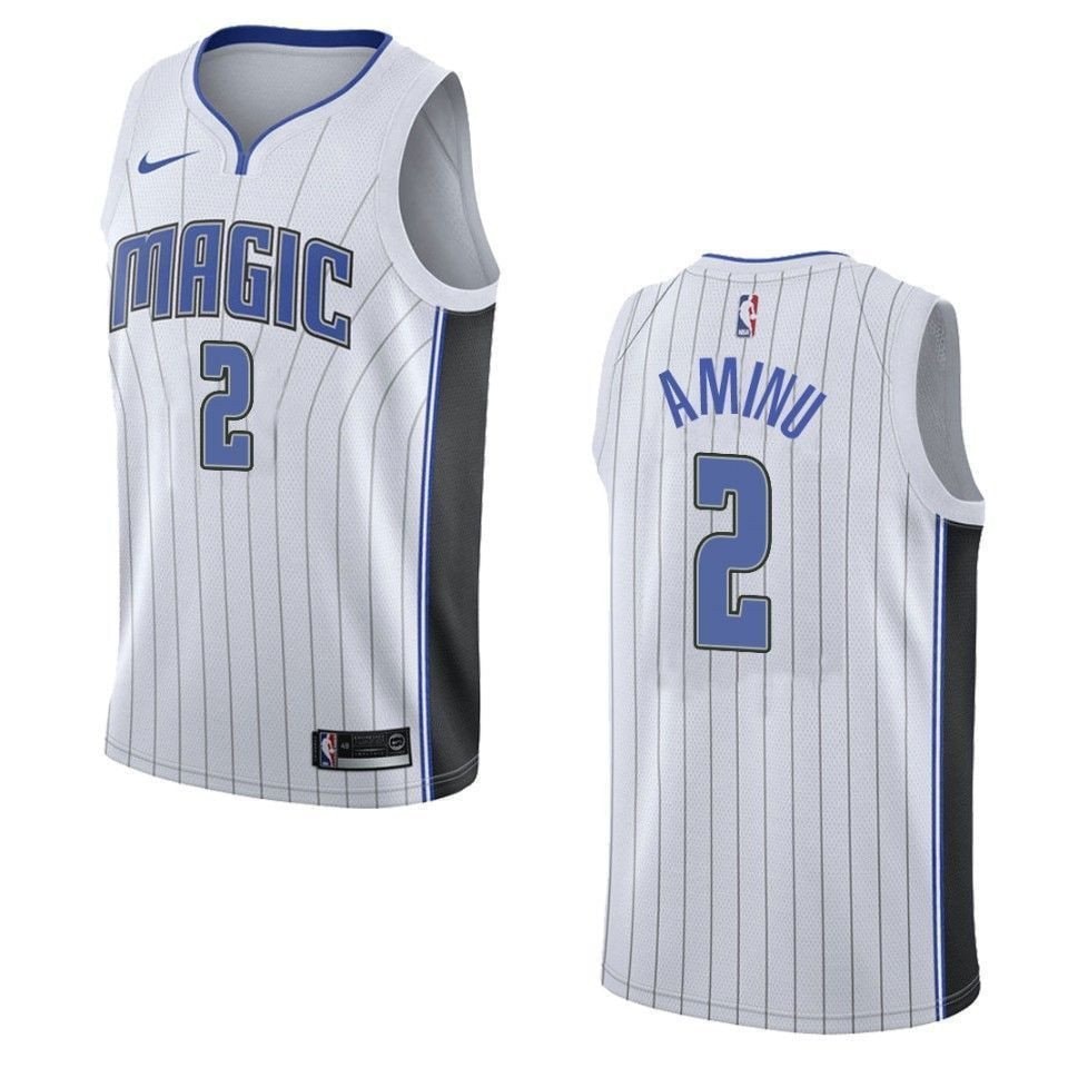 Men's Basketball Team 2 Al-farouq Aminu Association Swingman Jersey - White