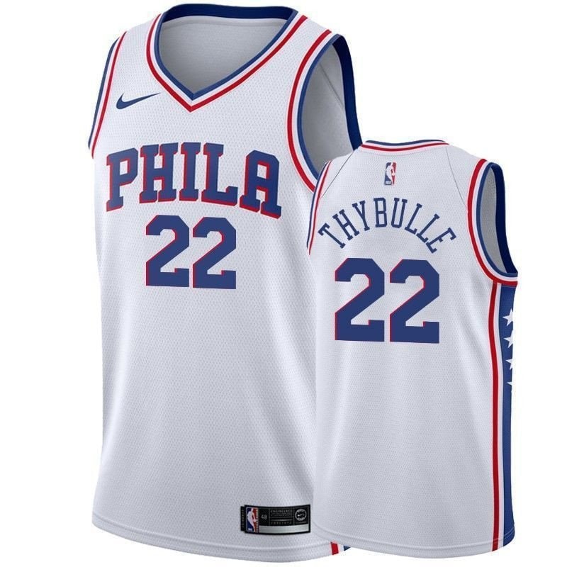 Men's Philadelphia 76ers Matisse Thybulle 22 Association Jersey Multicolor Polyester