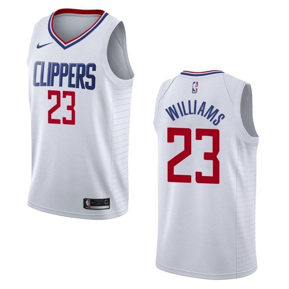 Men's Los Angeles Clippers Lou Williams #23 Association Swingman Jersey White
