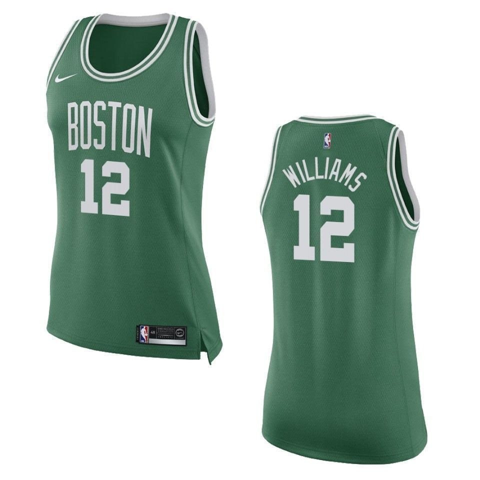 Women's Boston Celtics Grant Williams #12 Icon Swingman Jersey Green