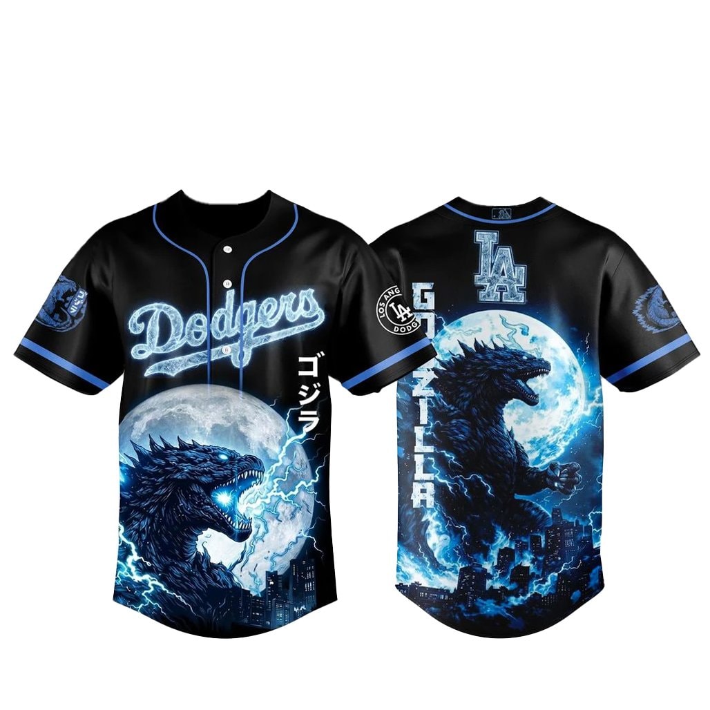 Baseball Team x Godzilla Legendary Baseball Jersey