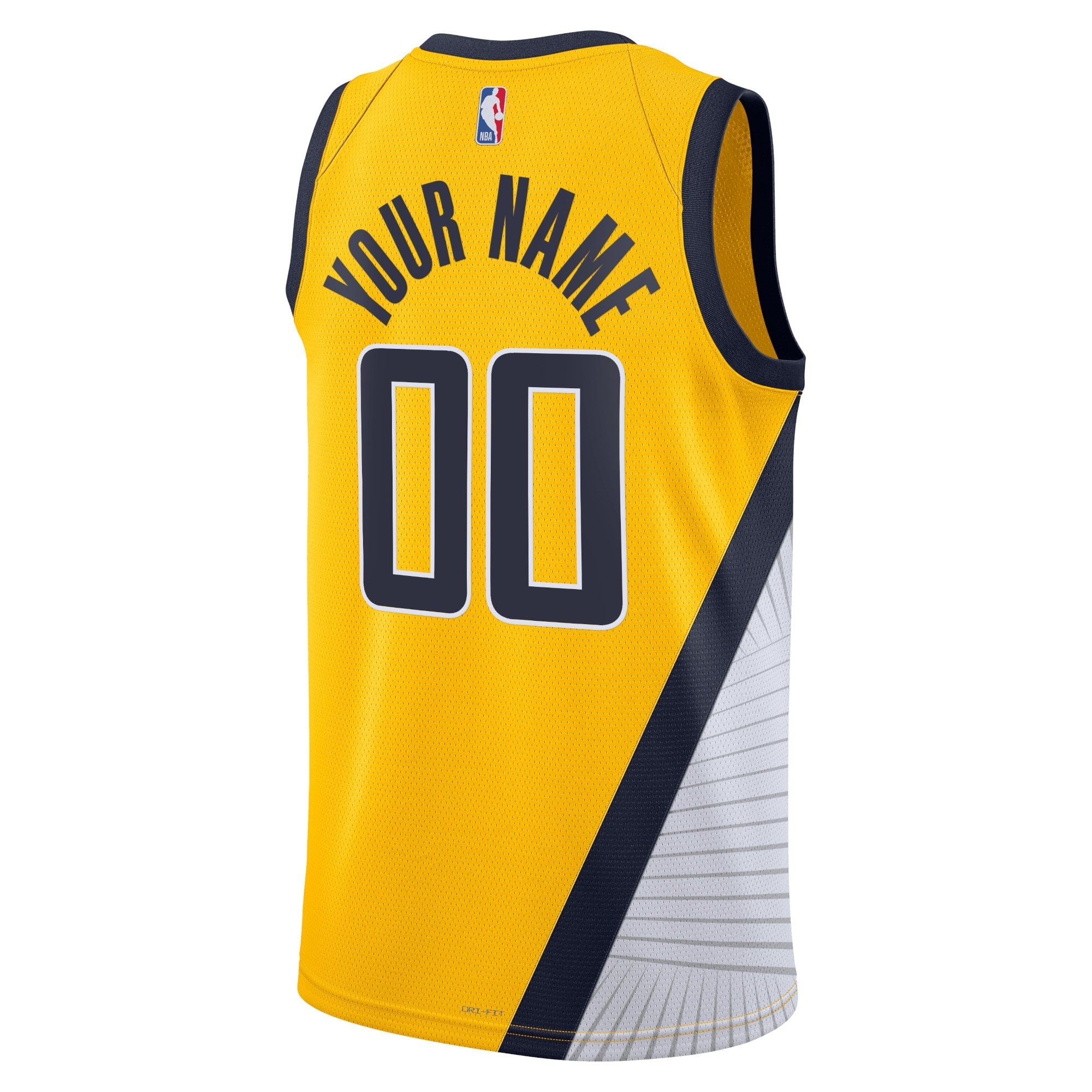 Indiana Pacers Jordan Statement Swingman Custom Jersey Unisex Multicolor