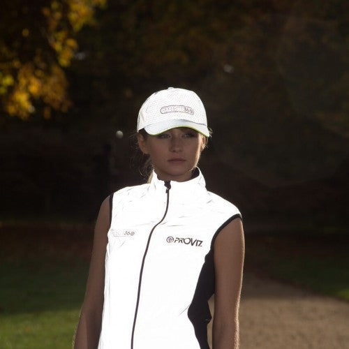 Reflective Running Cap - Adjustable Breathable Safety Hat