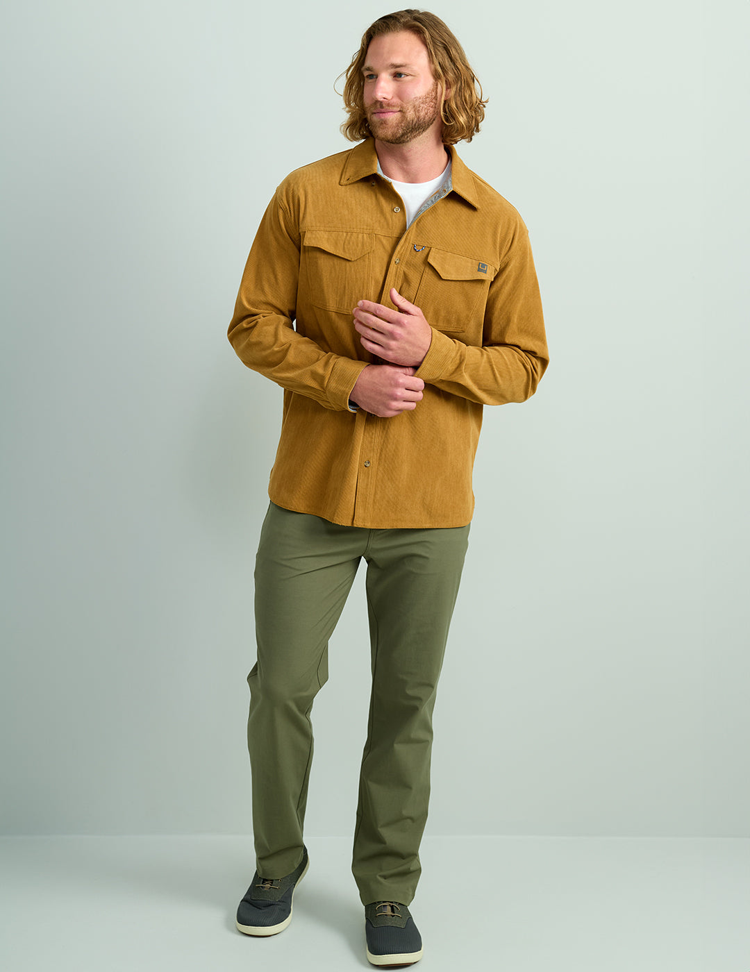 Mens Moss 5 Pocket Performance Pant - UPF 50+ Protection