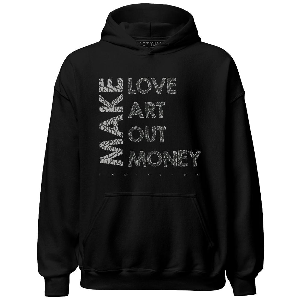 Black Cement 3s NastyJamz Hoodie Match Make Your Own