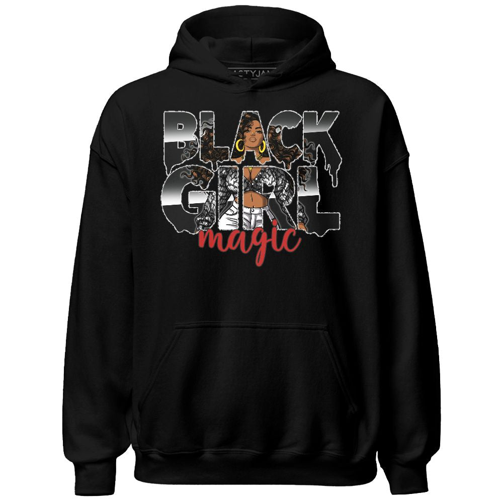 Black Cement 3s NastyJamz Hoodie Match Black Girl Magic